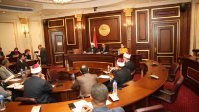 "دينية الشيوخ" تناقش إنشاء منصة إلكترونية شاملة لكل ما يحتاجه الداعية والخطيب