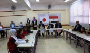 محافظ أسوان يكلف نائبته لحضور يوم التبادل الثقافى بين المدرسة المصرية اليابانية بحى العقاد ، ومدرسة Dai yon Haketa بطوكيو باليابان 