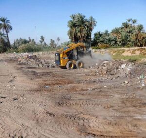 رفع 24 طن تراكمات وتنفيذ أعمال النظافة العامة بأسوان ، وتجميل وتطوير قرى سلوا بحرى وفارس بكوم أمبو