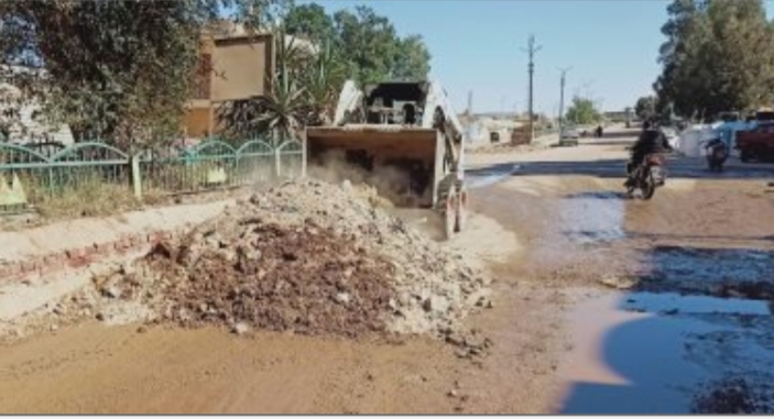 محافظة الجيزة تعلن بدء تطوير وتجميل مدخل الباويطى بالواحات