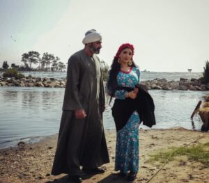 ياسر جلال ومى عمر فى مسلسل الفتوة