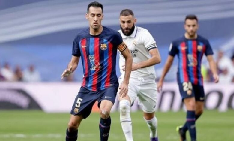 قائد برشلونة ينتظر رقمًا قياسيًا أمام ريال مدريد في الكلاسيكو