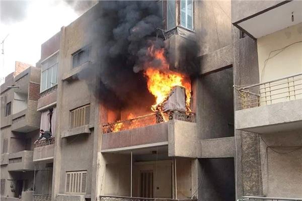 السيطرة على حريق في وحدة سكنية فى قنا