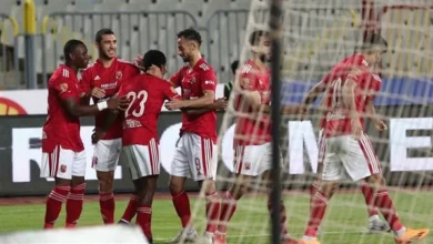 نهايه الشوط الثاني بفوز الاهلي علي الاسماعيلي