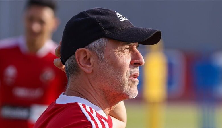 مارسيل كولر يشيد بأداء لاعبه مجدي افشه