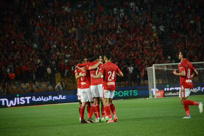 نهاية المباراه فوز الاهلي واقترابه من التتويج باللقب ال43
