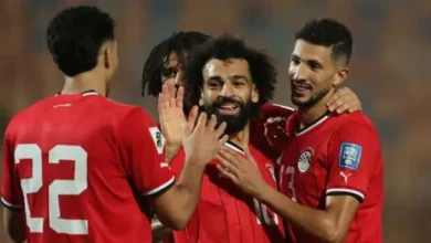 تريزيجيه يحرز الهدف الأول لمنتخب مصر في مرمي تنزانيا