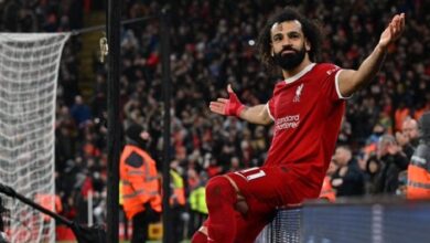 محمد صلاح يحرز الهدف الثاني لمنتخب مصر في مرمي تنزانيا