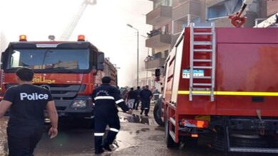 اندلاع حريق فى محل ملابس بالفرافرة فى الوادي الجديد