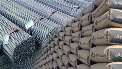 تراجع أسعار الحديد والأسمنت اليوم في الأسواق المصرية