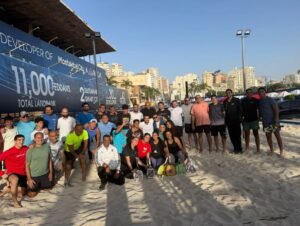 إشادة بنجاح أول بطولة بيتش تنس بنادي سبورتنج 